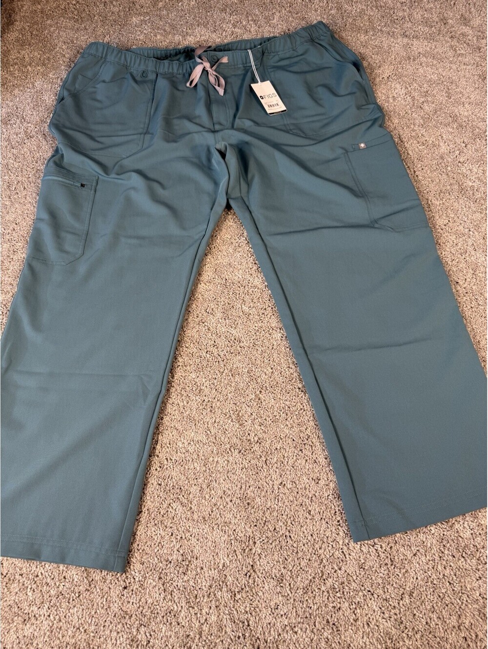Figs Scrubs M Cairo Cargo Scrub Size 5XLR Green